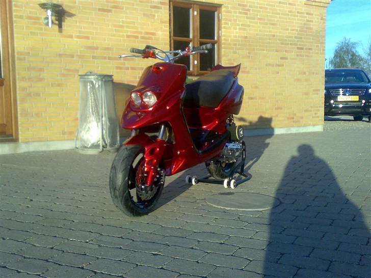 Yamaha Bws Candy red til salg billede 1