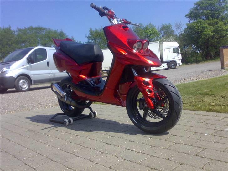 Yamaha Bws Candy red til salg billede 2