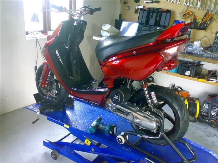 Yamaha Bws Candy red til salg billede 4