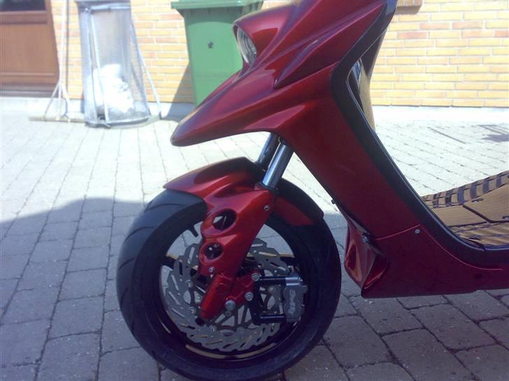 Yamaha Bws Candy red til salg billede 6