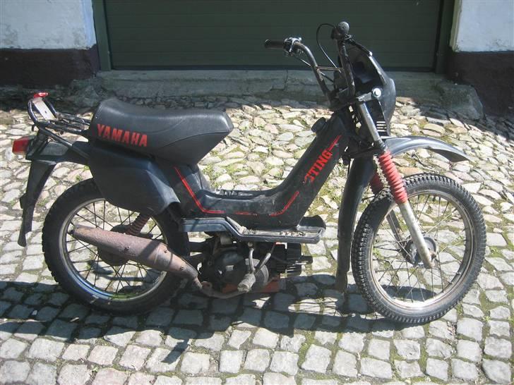 Yamaha Sting #SOLGT# - Sådan så den ud før vi malede den billede 2