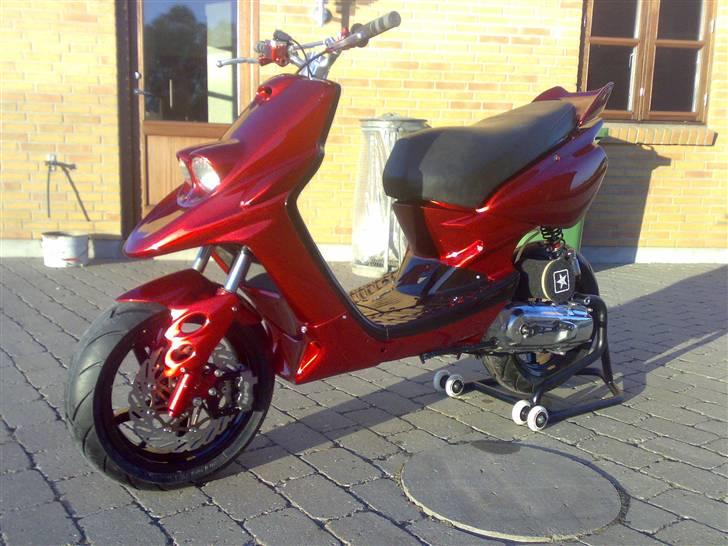 Yamaha Bws Candy red til salg billede 8