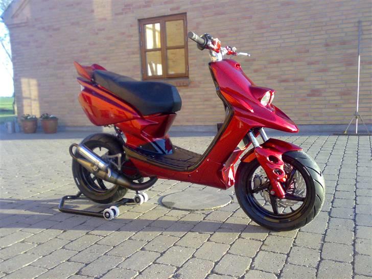 Yamaha Bws Candy red til salg billede 10