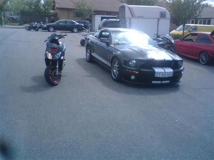 Piaggio Nrg power evo - brønderslev træf ved siden af mustang gtén, :) billede 2