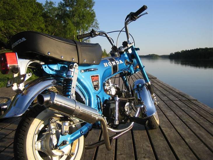  Honda  dax st50  byttet 1973 den k rer bare for godt 