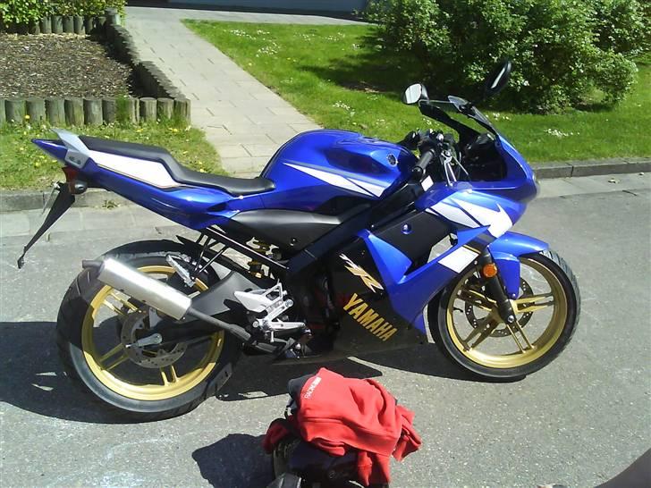 Yamaha  tzr  45 2008 modelen - føste gang i sol skind :) mega nice maskine  billede 1