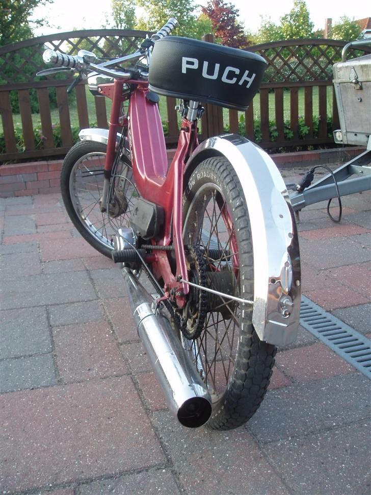 Puch Maxi P - (SOLGT) - Bagfra, med det helt nye sæde :P billede 4