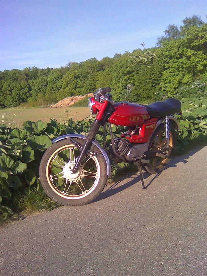 Puch Monza - Candy Rød - Solgt - NYT. Se hvor meget der er sket! billede 8