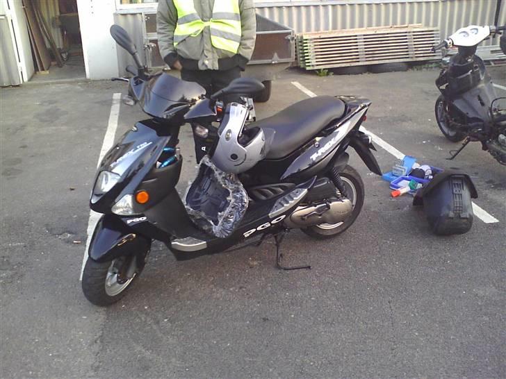 PGO Pmx sport Projekt - Min storebrors Pgo t-rex 110 ccm mc billede 9