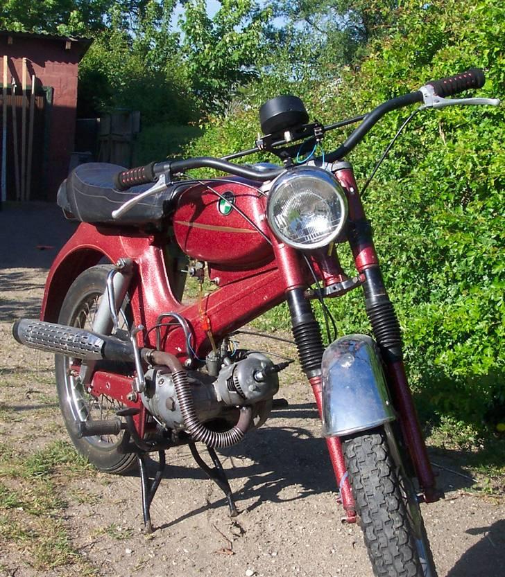 Puch VZ 50 - 4G flagskib speedo og 4G flagskib Halogen forlygte billede 6