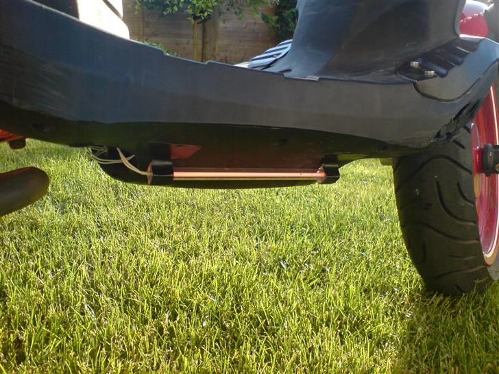 PGO PMX Sport No Fear - To 20cm rød neon rør  billede 4