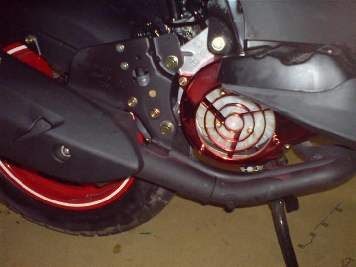 PGO PMX Sport No Fear - Rødt blæseskjold...  billede 6