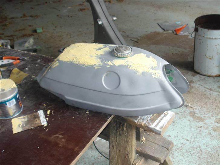 Puch monza 3g (projekt) juvel - tanken der er ved og blive spartlet! billede 13