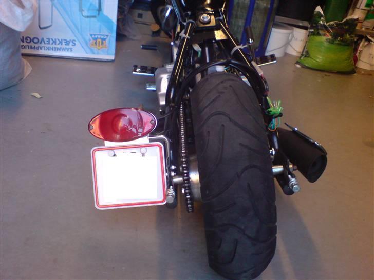 Sinski MC02A CHOPPER - Så kom nummer pladen ned og sidde :-) billede 9