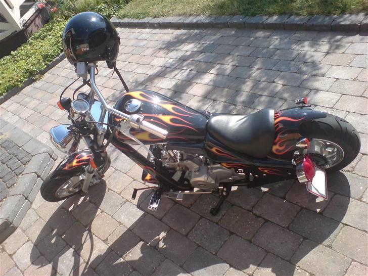 Sinski MC02A CHOPPER - nu ser den sådan her ud...mangler lige du foreste blinklys billede 13