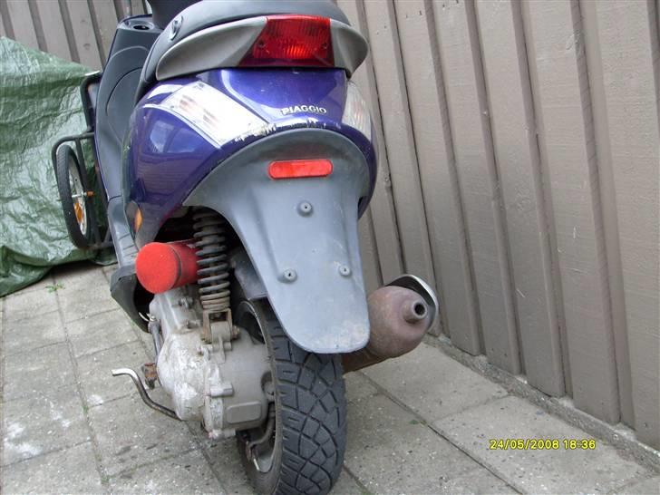 Piaggio new zip ((solgt)) - Så har jeg lige skiftet skjolde :-) (Efter) billede 13