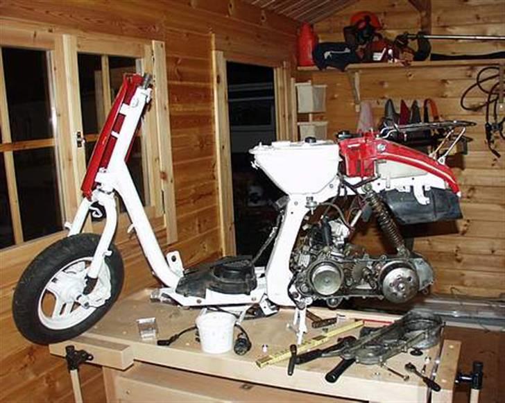 Honda melody deluxe - reparations proces billede 3