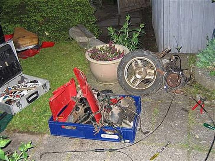 Honda melody deluxe - sådan som jeg modtog den billede 7