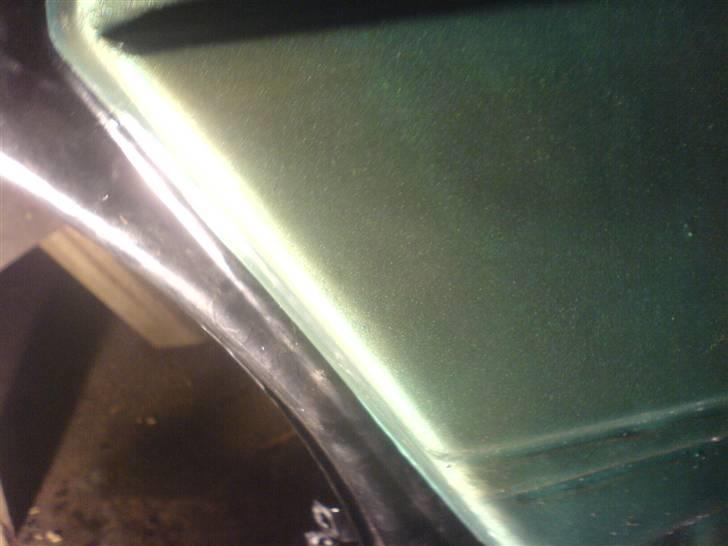 Puch monza 3g (projekt) juvel - man kan ikke rigtig se effekten! men den er guld når  den kommer ud i  solen!  Farven  er: Candy Forrest green pearl! billede 17