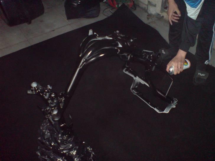 Yamaha bws ng projekt (SOLGT) - stelet er lige blevet malet a mig! billede 1