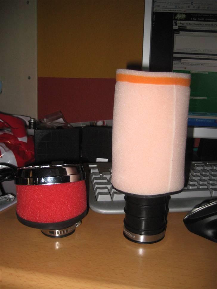 Suzuki RMX LC DD - Malossi E13 25º vs. Twin air :P billede 9