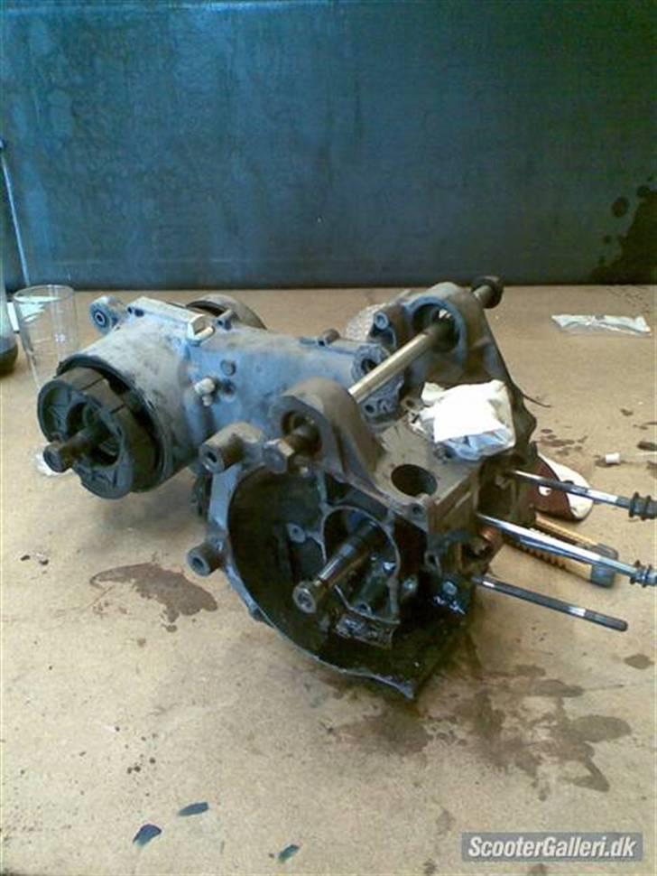 Yamaha jog byttet til pmx - joggens motor billede 8