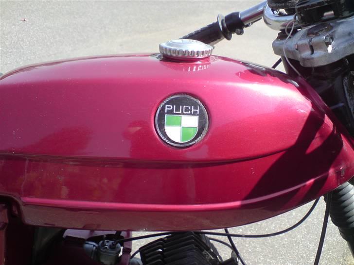Puch Monza 3x SOLGT - Den flotte tank med org emblemer billede 10