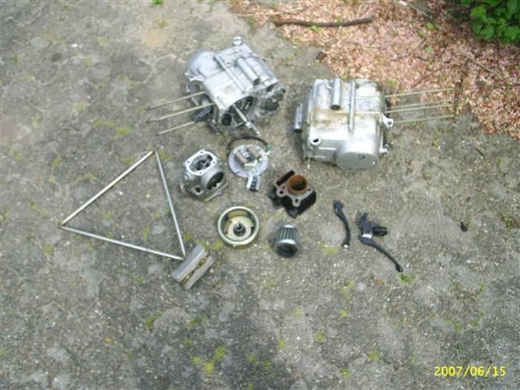 MiniBike 125cc  byttet - nogle af mine dele billede 8