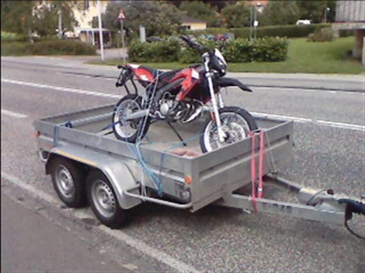 Aprilia SX50 Solgt :'( - lige da jeg fik den ( taget med mobil ) billede 20