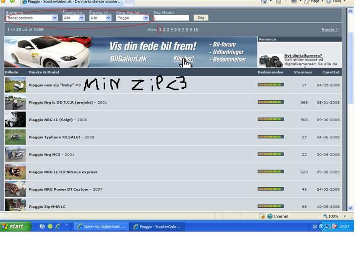 Piaggio new zip "Baby" <3 FØR - bedst bedømt under piaggio! <3 billede 14
