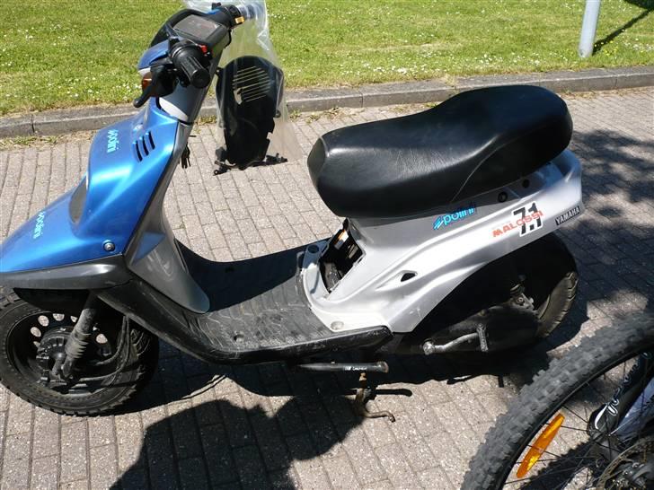 Yamaha Booster(Byttet) - Sådan står den lige nu , ( Billedet er taget på panserstationen) billede 4