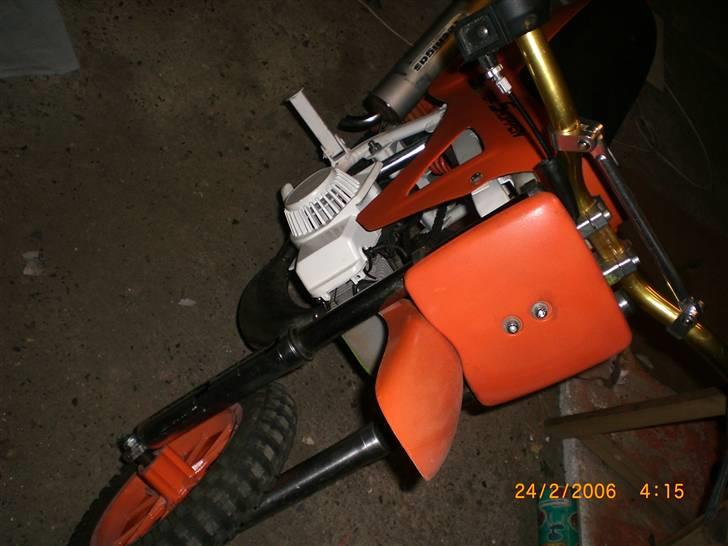 MiniBike pocketbike Solgt<3 billede 5