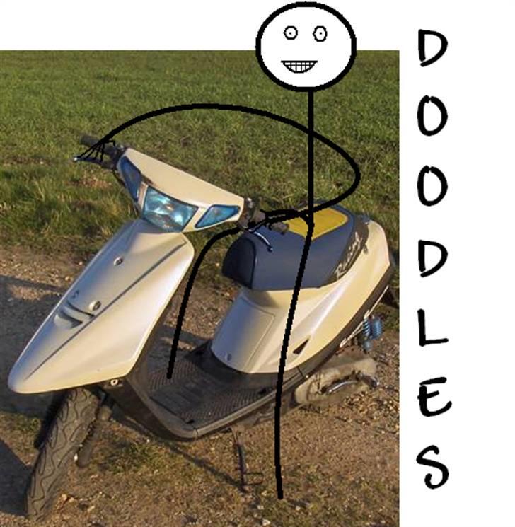 Yamaha Jog FS - solgt - Mig på min mega fede Jog billede 19