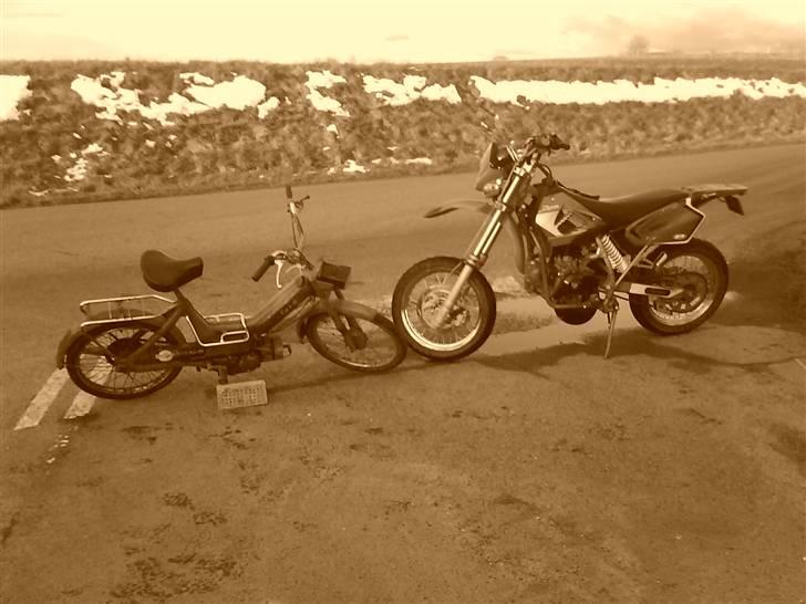 Puch maxi  >solgt< - før der kom andet baghjul på og lavet lidt om på den billede 3