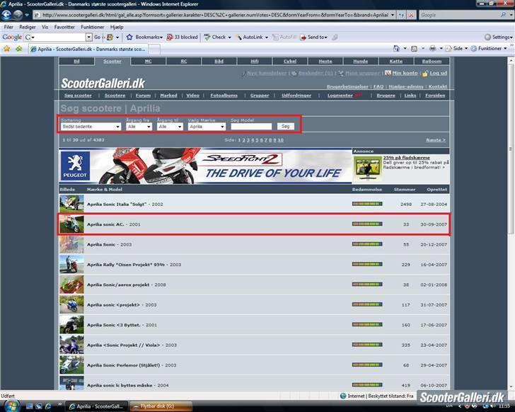 Aprilia sonic AC. (solgt) billede 19