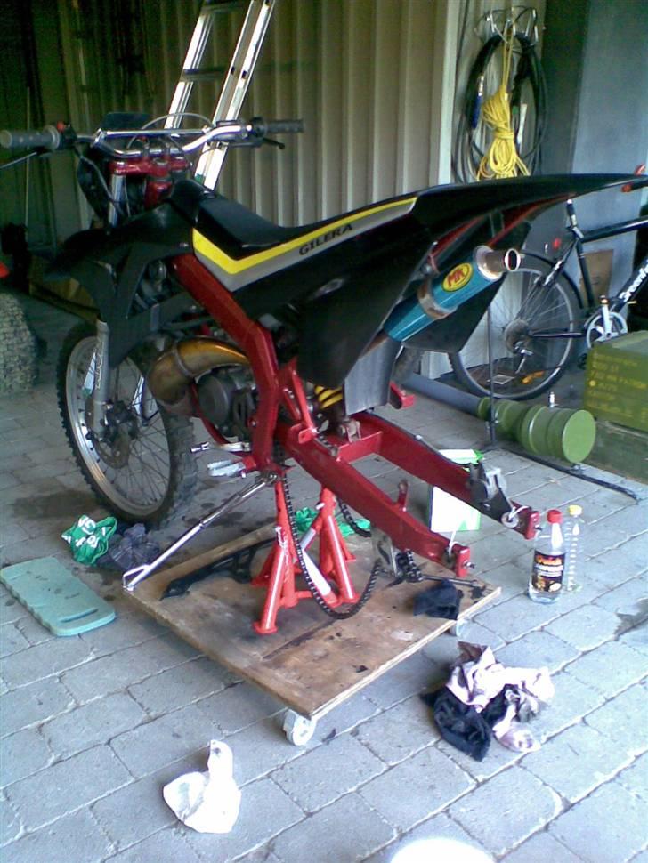 Gilera RCR |SOLGT| - da vi var ved at gøre den i stand :D billede 6