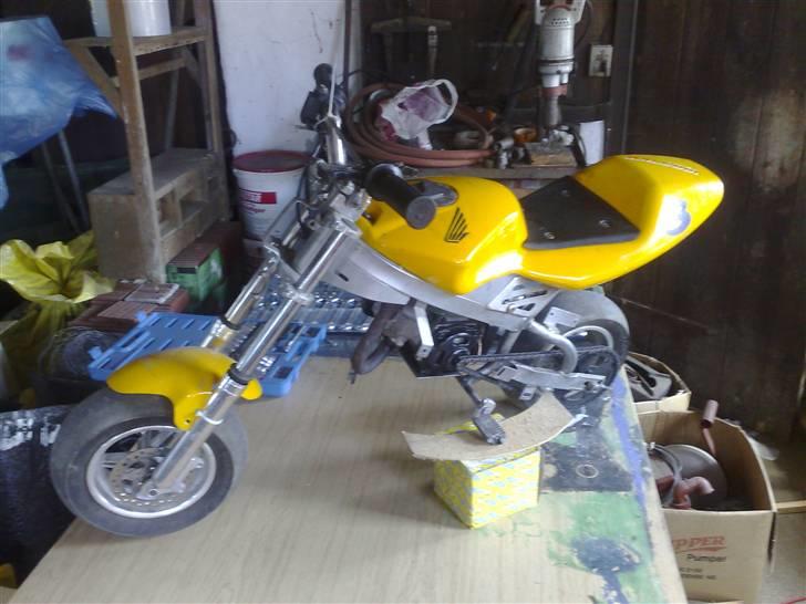 MiniBike Pocket 49ccm (byttet) billede 1