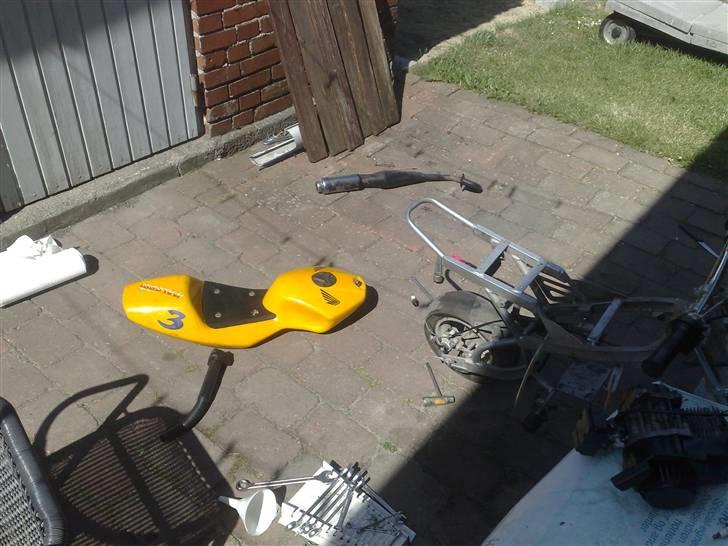 MiniBike Pocket 49ccm (byttet) billede 3