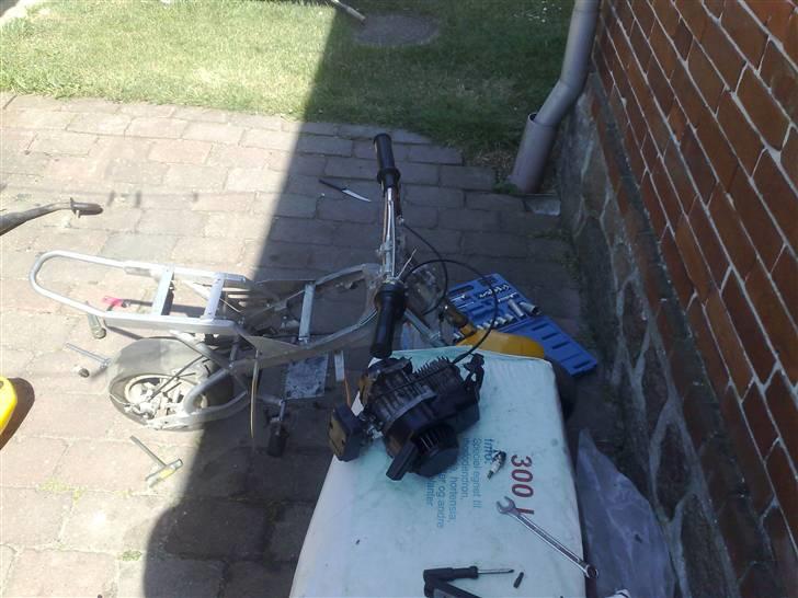 MiniBike Pocket 49ccm (byttet) billede 4