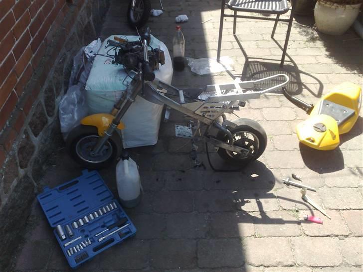 MiniBike Pocket 49ccm (byttet) billede 6