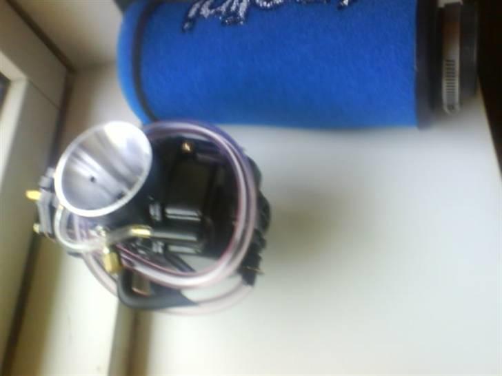 MiniBike dragster projekt!! - den nye kaburater og powerfilter:b billede 7