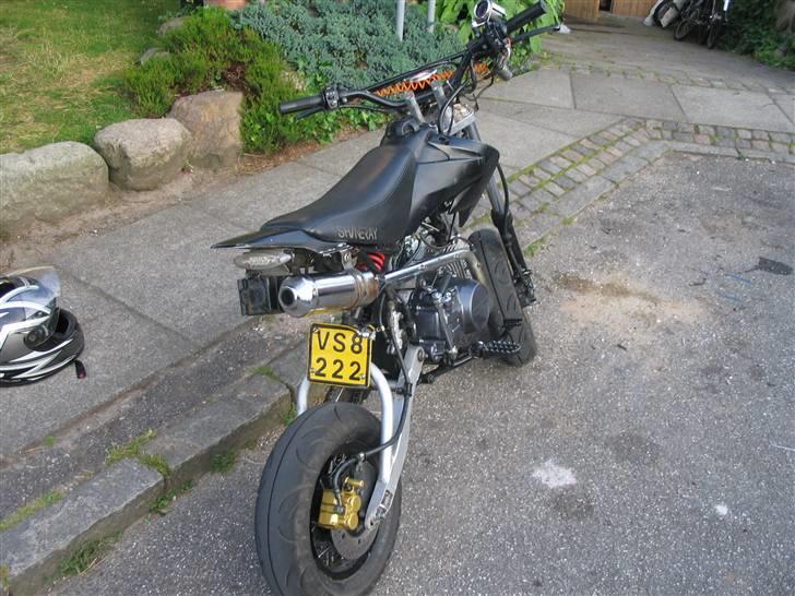 MiniBike Shineray 125cc OC dd - de nye dæk og motor (: billede 3