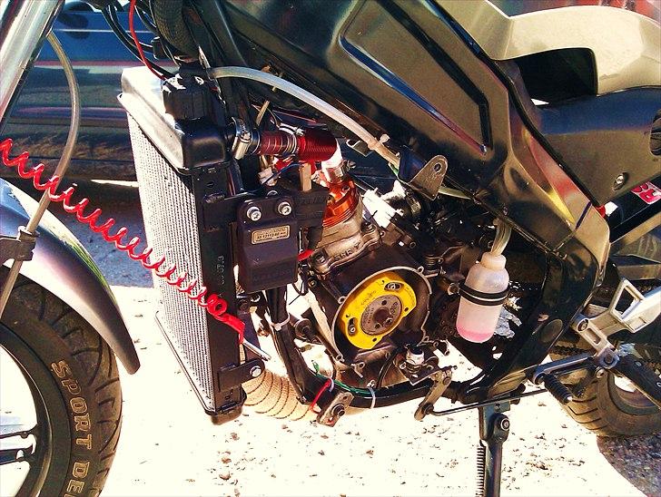 Yamaha TZR LC ÐÐ R/T 70cc - Specielt tilpasset blok og cylinder billede 15