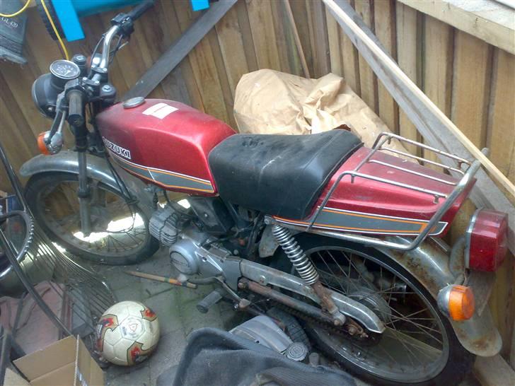 Suzuki samurai dm50 2gear SOLGT - da jeg fik den billede 2