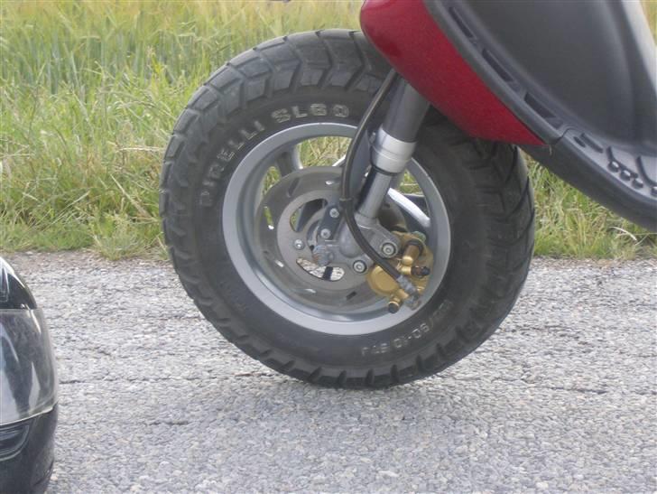 Gilera Stalker AC - Da det hvide er færdig lakeret. billede 6