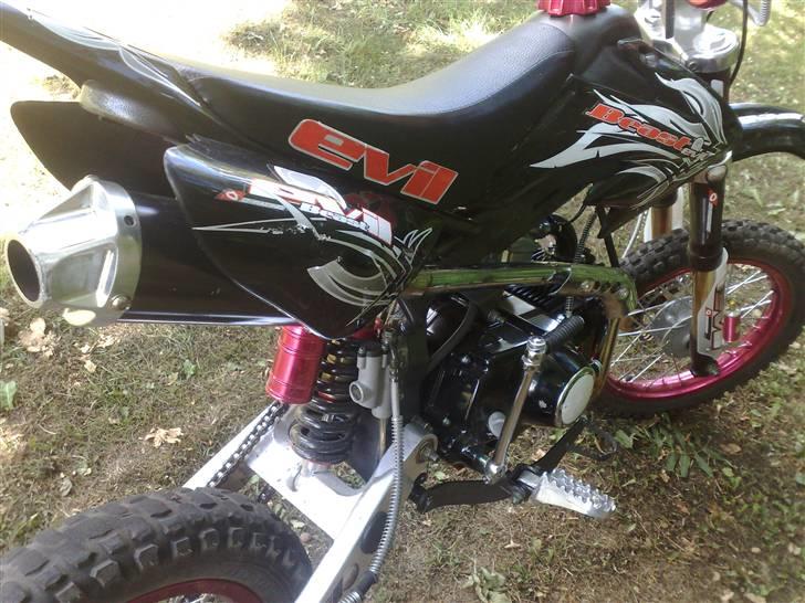 MiniBike 125cc Dirtbike [SOLGT] billede 15