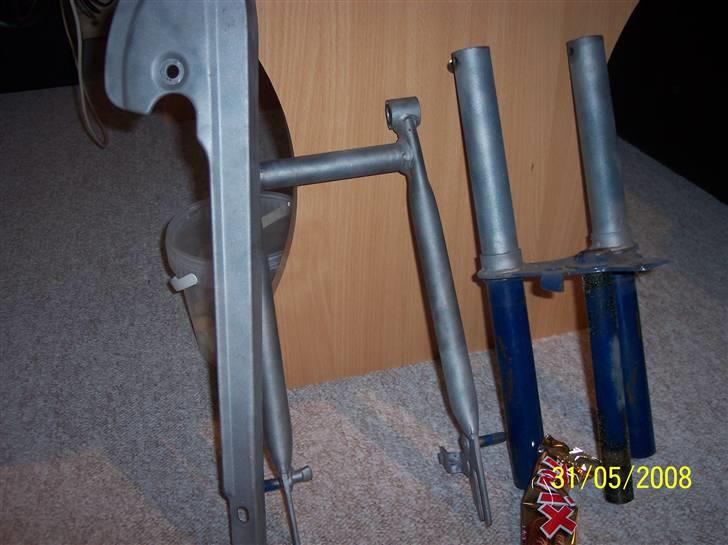 Honda PF50 Amigo-R (Projekt) - Lidt flere sandblæste dele billede 3