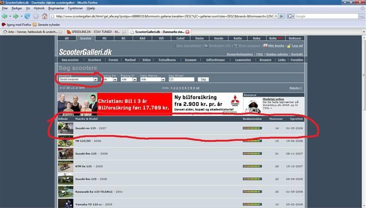Suzuki RM 125 *SOLGT* billede 9