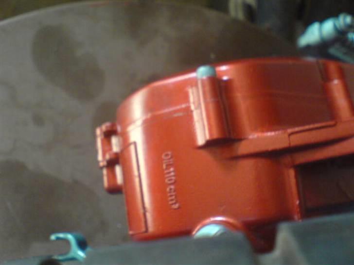 Yamaha Neos LC Manston ( Byttet) - Blok uden lak, og fælge uden lak :) Alt er blevet sandblæst, og derefter grundet, og malet :) billede 10