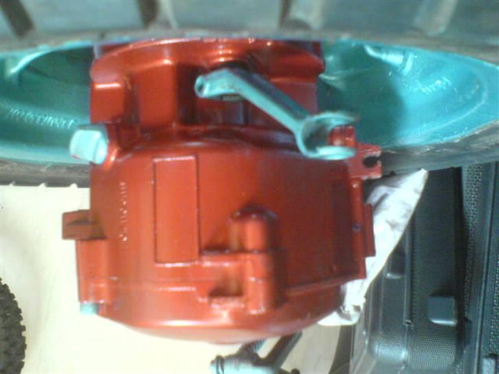 Yamaha Neos LC Manston ( Byttet) - Blok uden lak, og fælge uden lak :) Alt er blevet sandblæst, og derefter grundet, og malet :) billede 11